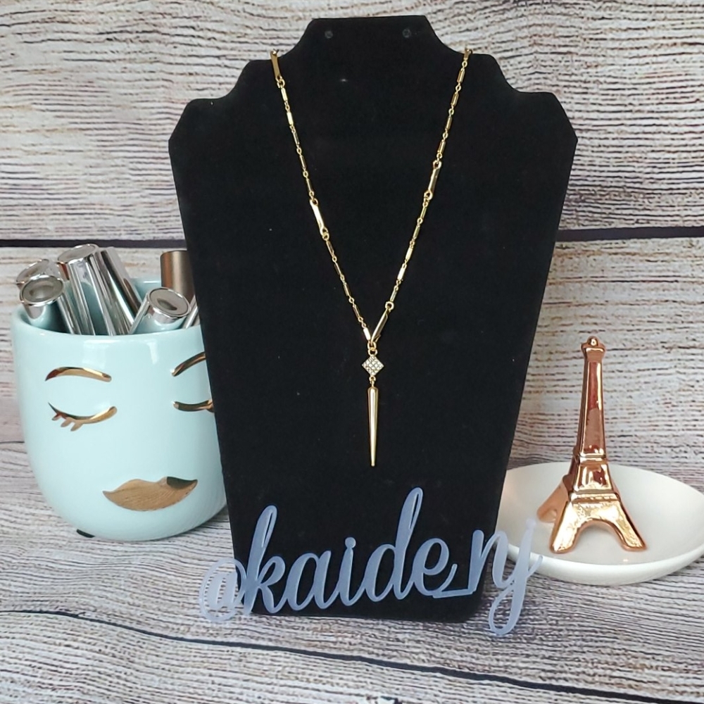 Stella & Dot Bianca Lariat Necklace - Gold